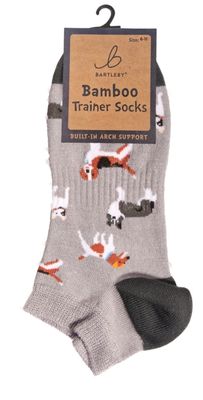 Bartleby Dog Diva  Trainer Socks Bamboo Mix Arch Support