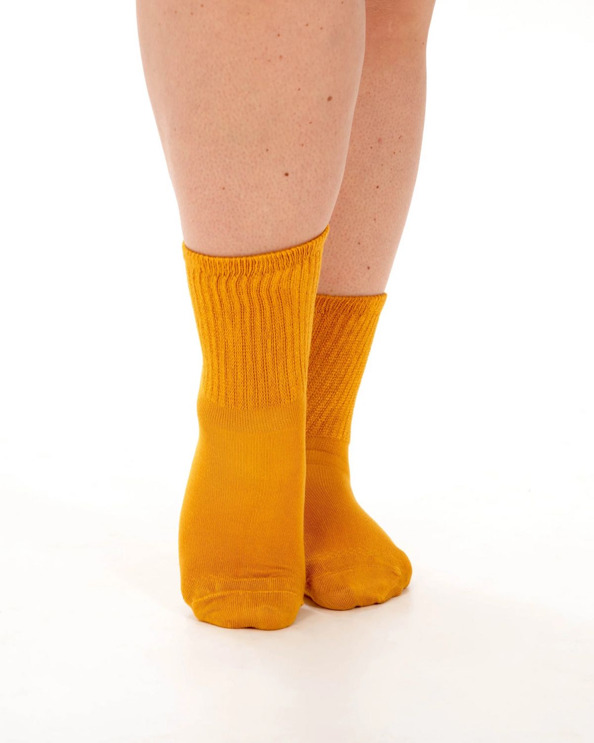 PAMELA MANN Extra Wide Ankle Socks Mustard Swollen Ankles Bamboo Blend PAMELA MANN Extra Wide Ankle Socks Mustard Swollen Ankles Bamboo Blend