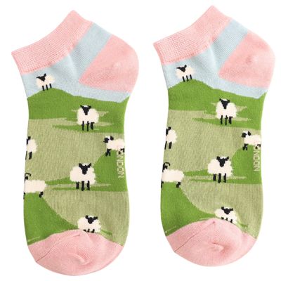 Miss Sparrow Highland Sheep Trainer Socks Mint Miss Sparrow Highland Sheep Trainer Socks Mint