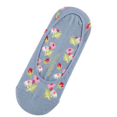 Miss Sparrow Mini Flora Flower Footsie Socks No Show Invisible Miss Sparrow Mini Flora Flower Footsie Socks No Show Invisible