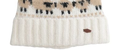 Miss Sparrow Sheep Hat Cream Soft Cozy Winter