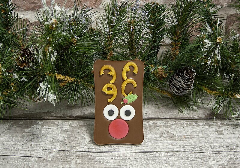 Christmas Reindeer Milk Chocolate Bar