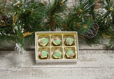 Mini Christmas Pudding Truffles