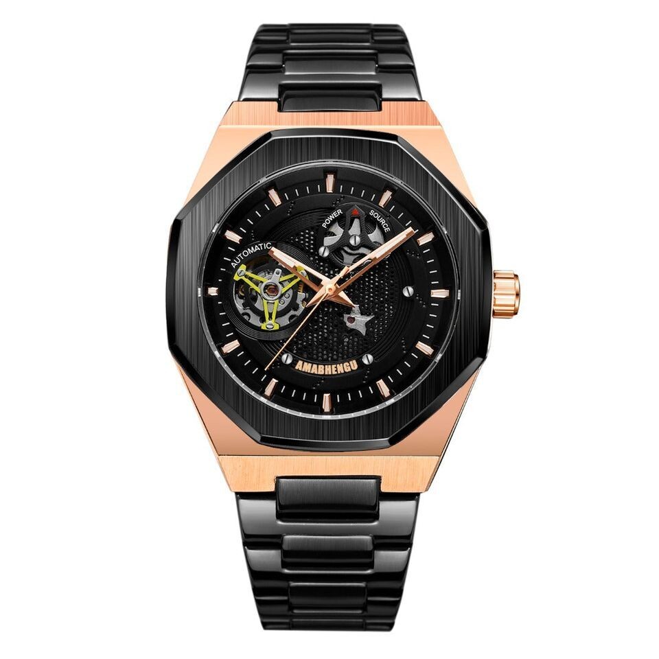 AmaBhengu l Automatic Watch l Z1 Men l Black