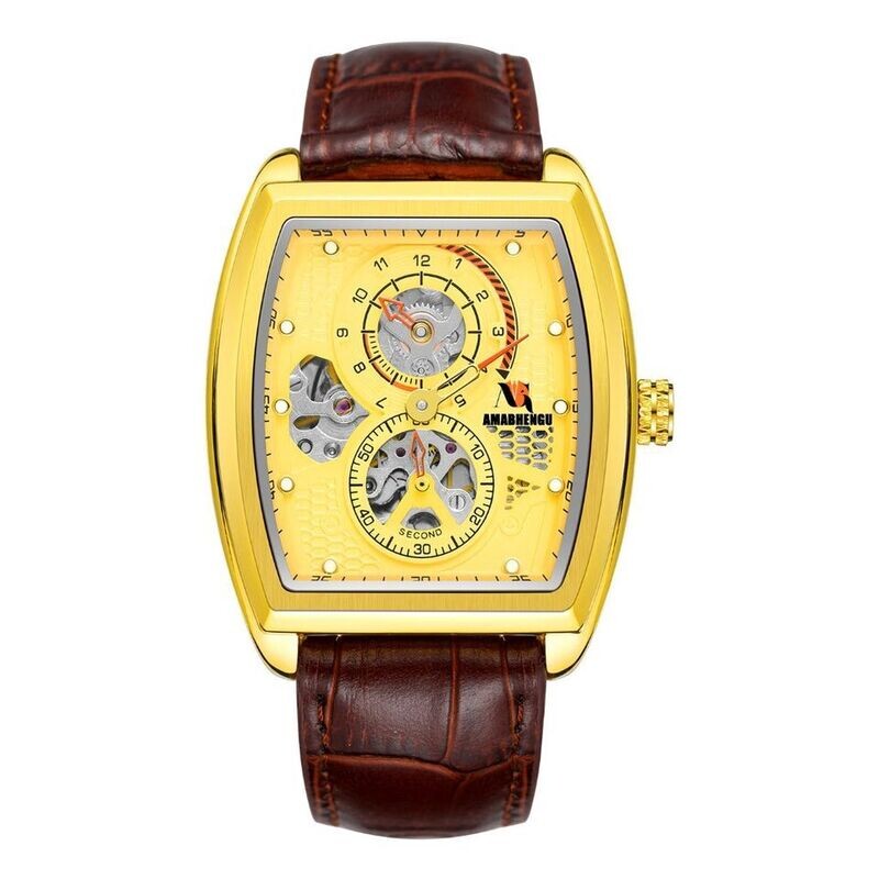 AmaBhengu l Automatic Watch l Z1 Men l Gold