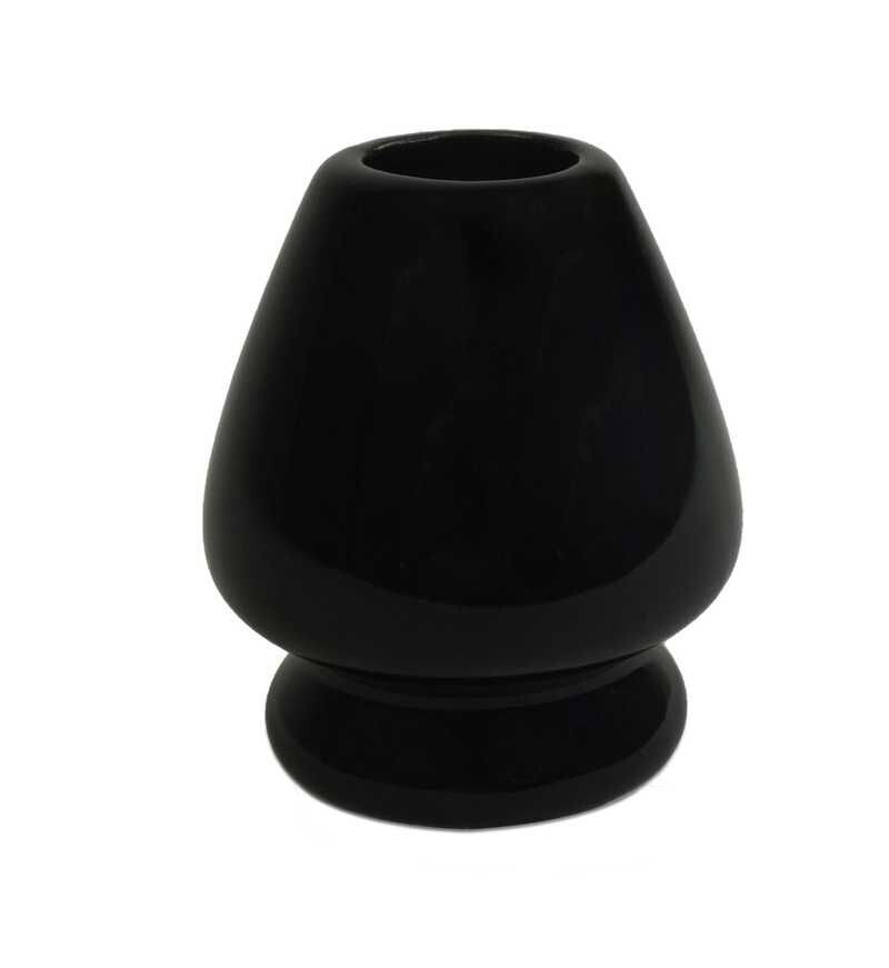 Porzellan Teebesenhalter grün