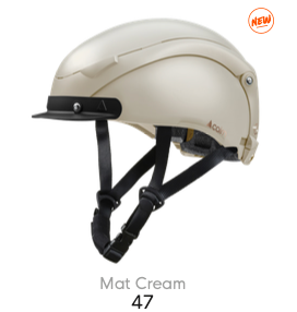 Casque vélo pliable CAIRN MATRIS  Mat Cream- Taille unique