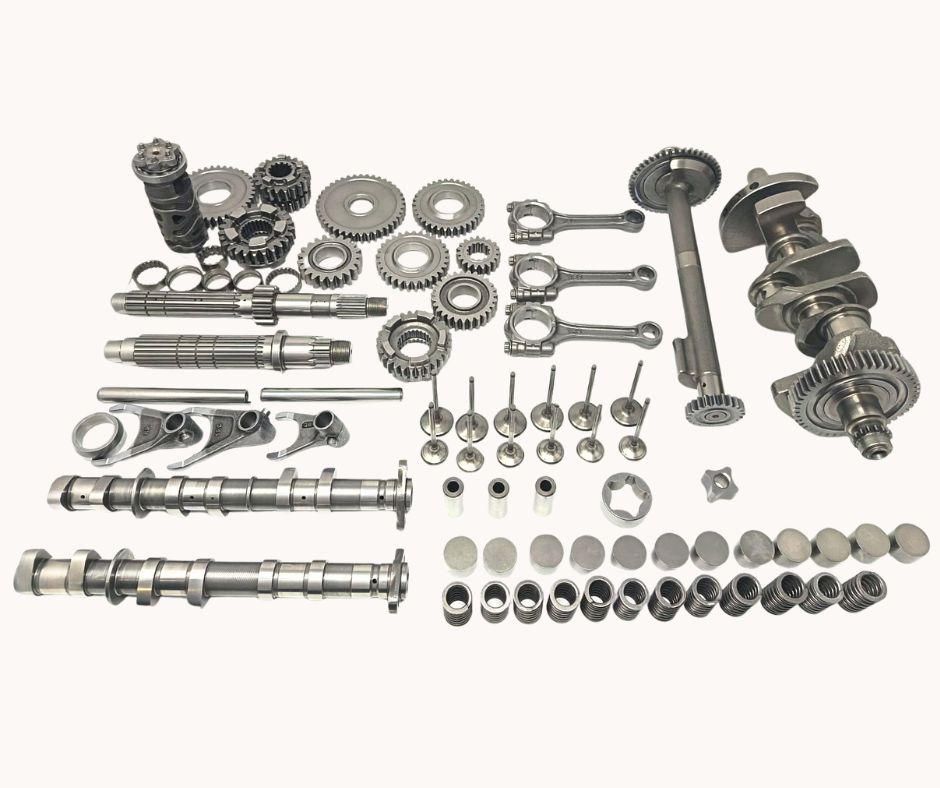 Tribofinition moteur de moto complet  4 cylindres