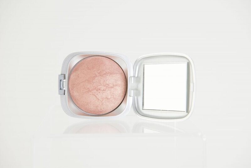 Baked Mineral Blush: Apricot Swirl