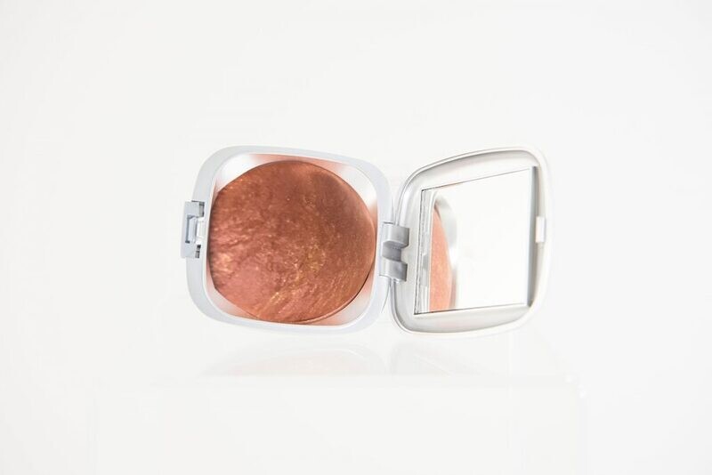 Baked Mineral Blush: Bronze Swirl