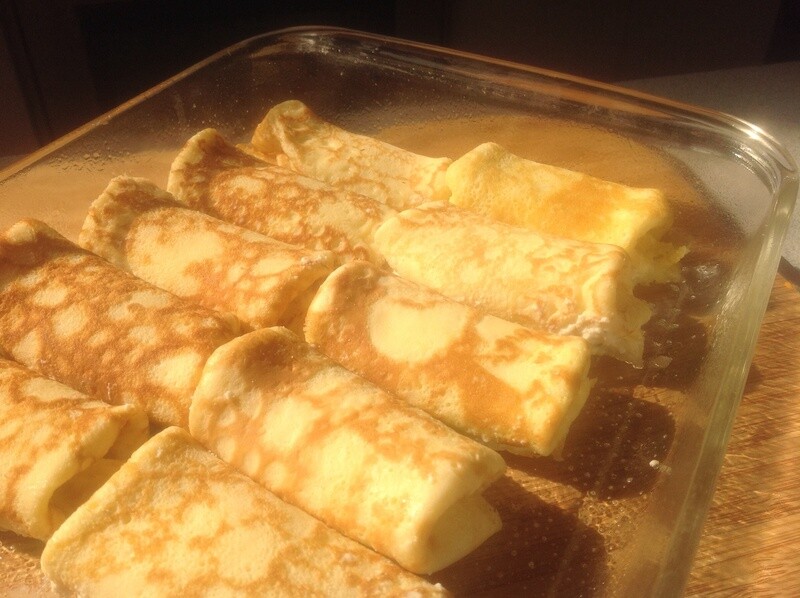 Nalysnyky/Ukrainian ( BLINTZES )