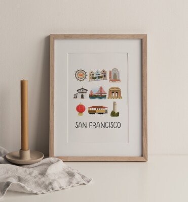 San Francisco Print