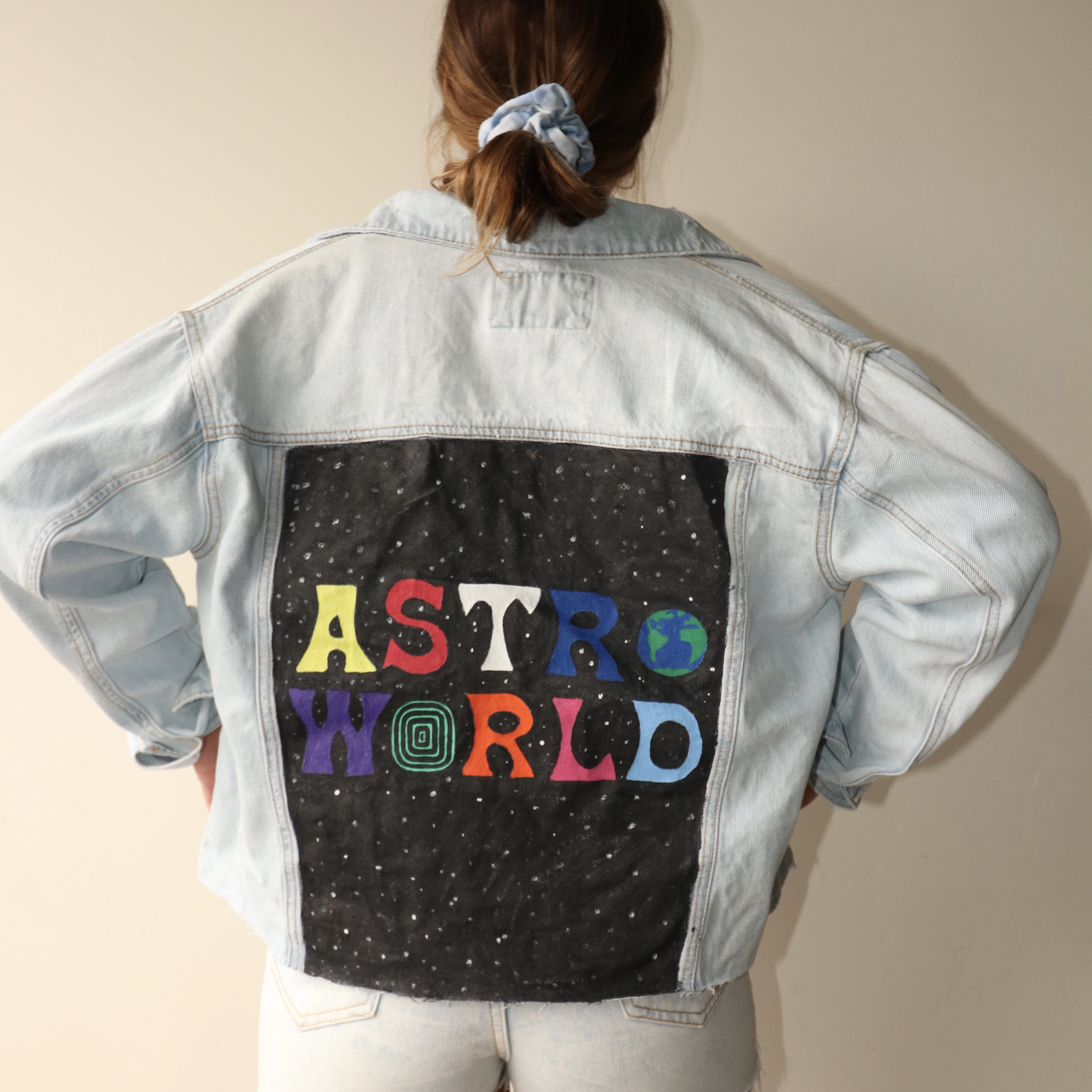 astroworld jeans jacket