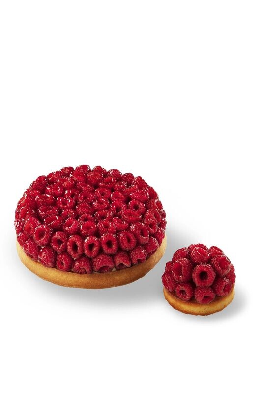 Tarte aux framboises
