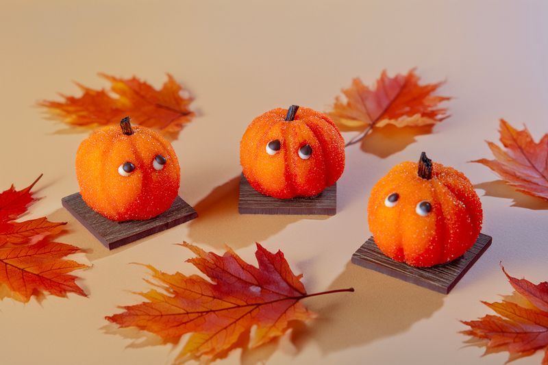 Citrouille massepain candie