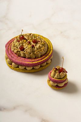 Mac pistache griotte Mac pistache griotte