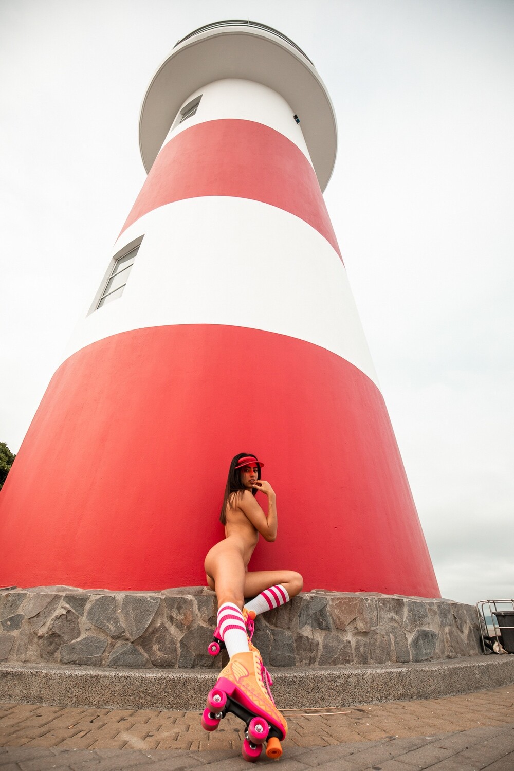 Roller Skate Brunette
