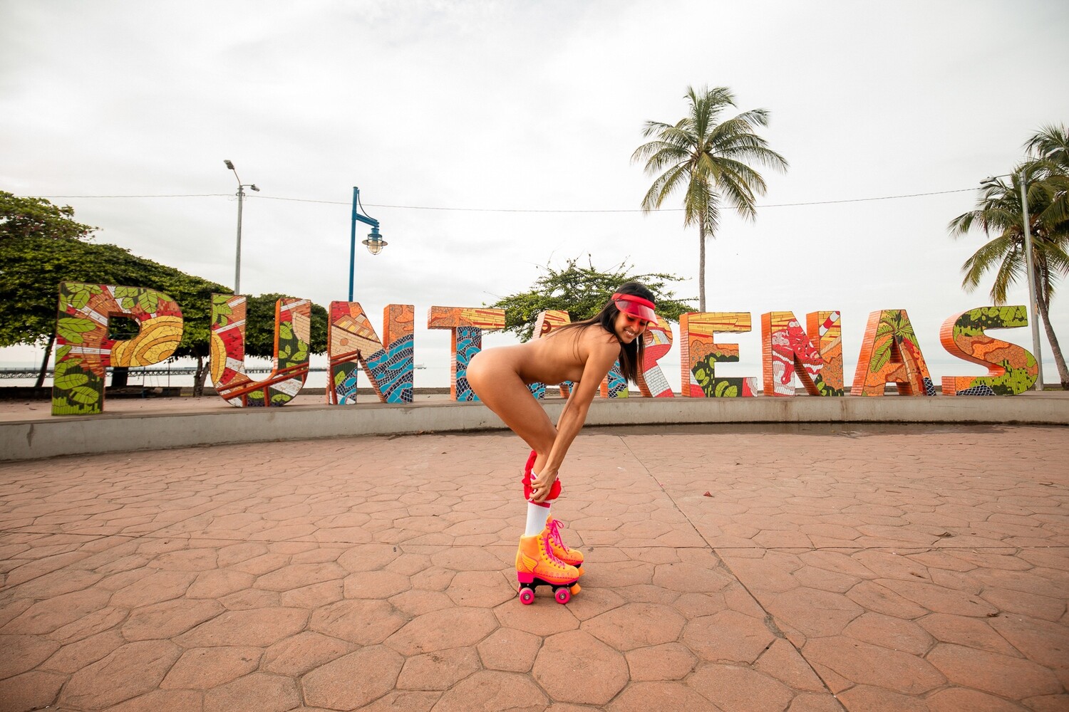 Roller Skate Brunette