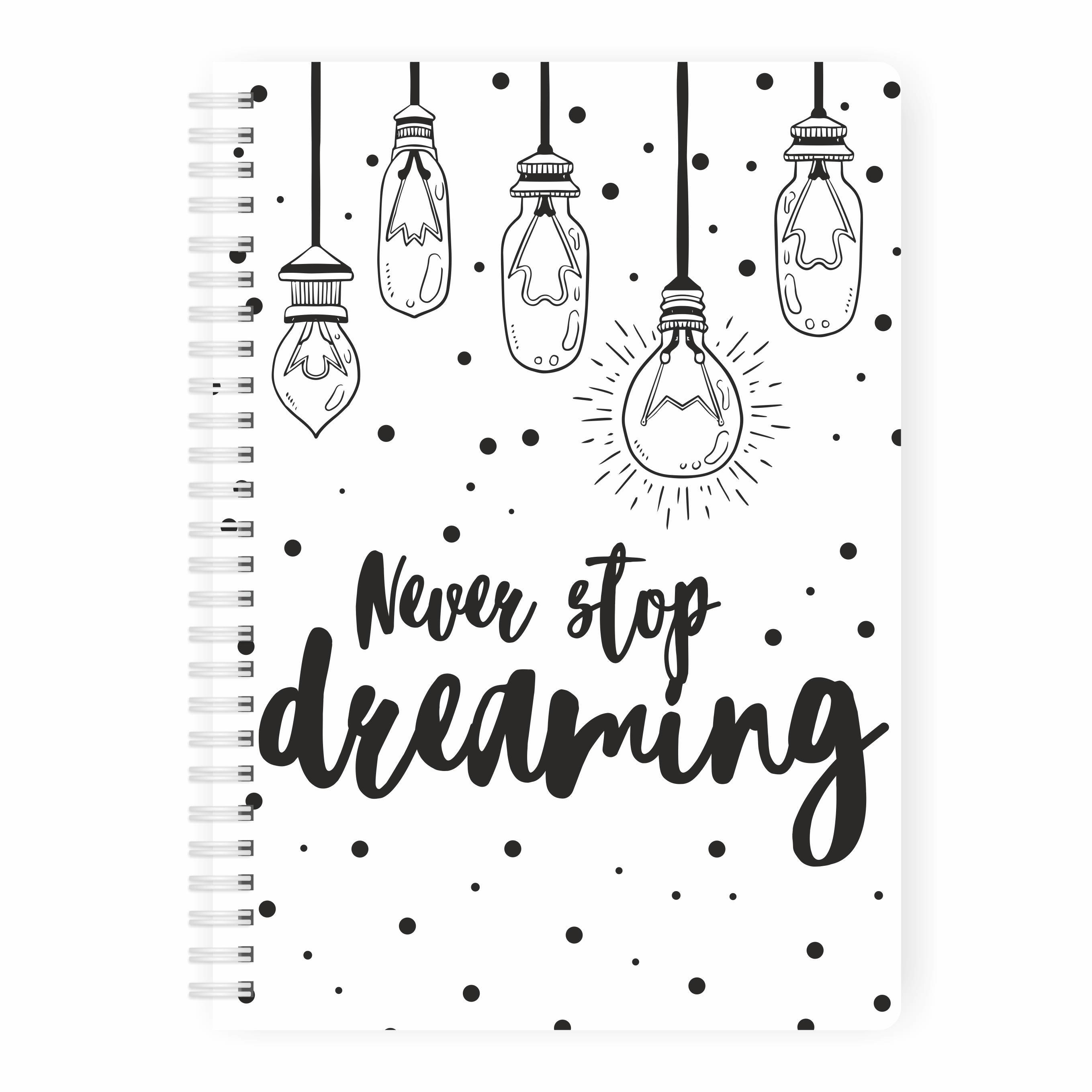 

Планер день "Never" Creative A5 (распродажа)