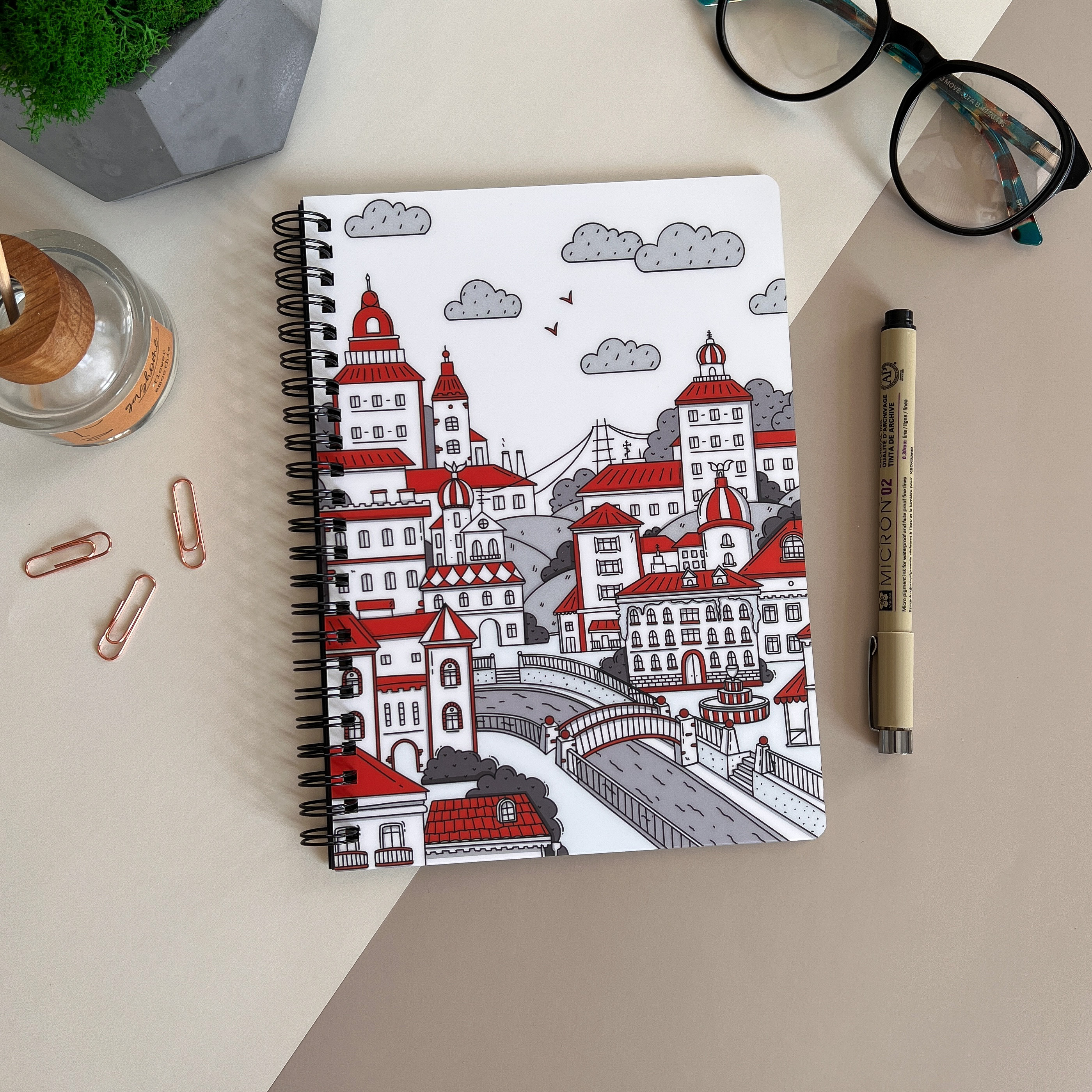 Планер для учёбы 20 Город MyPPlanner А5 1090₽