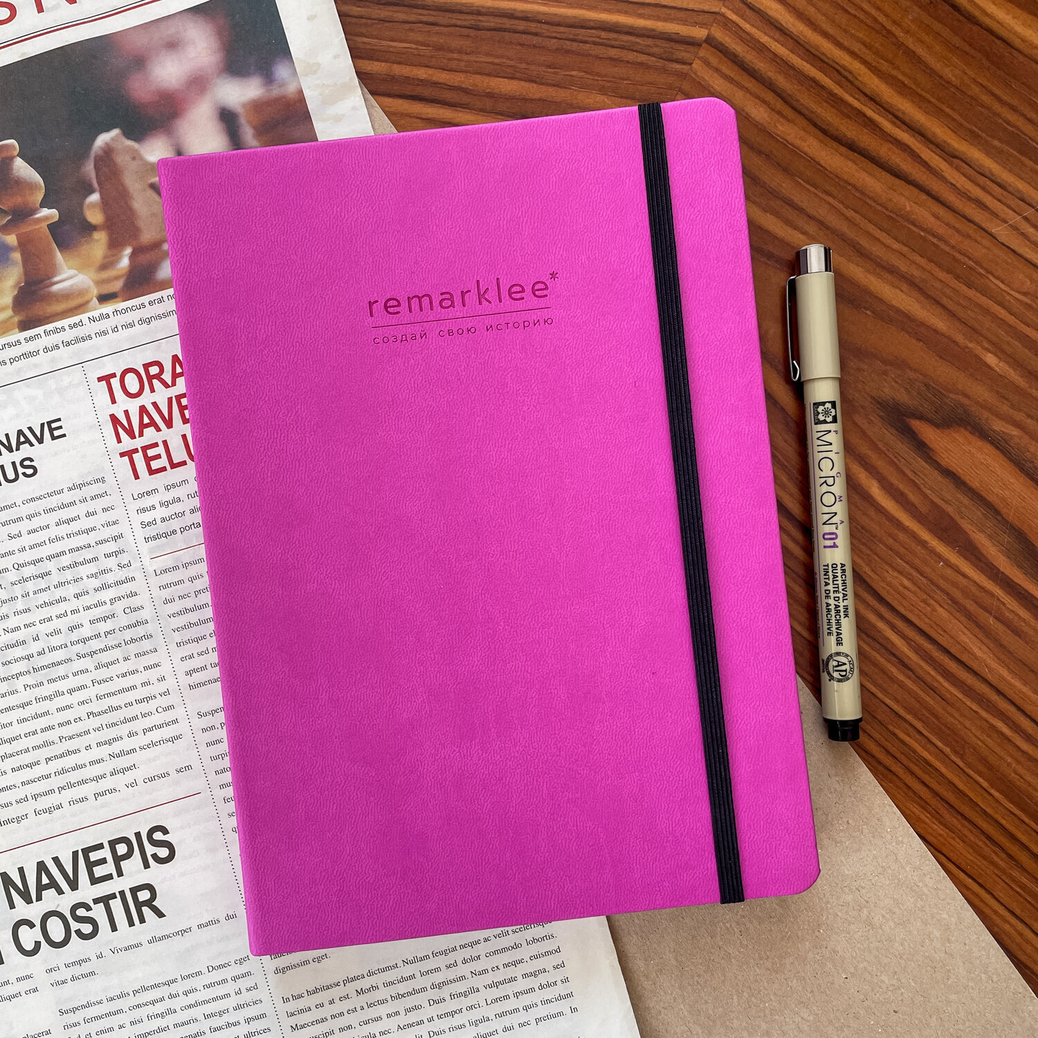 Ярко-розовый еженедельник 3.0 Creative A5, цвет фуксия