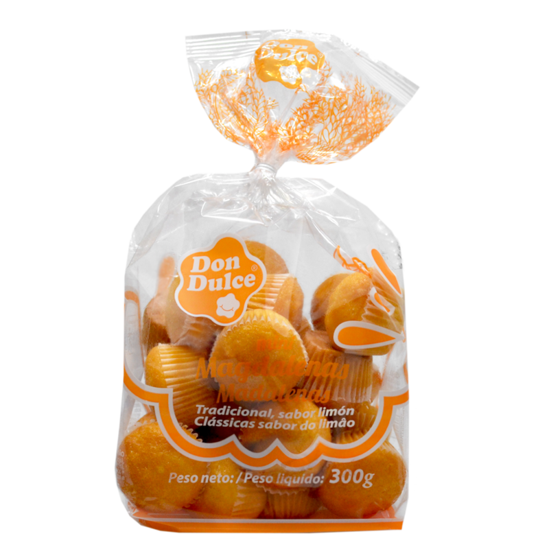 Mini Magdalenas Tradicional 300g - Caja 8 bolsas