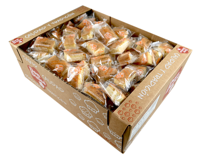 Mini Bizcochos Tradicional Limón Envueltos Individualmente - Caja 2,2 kg