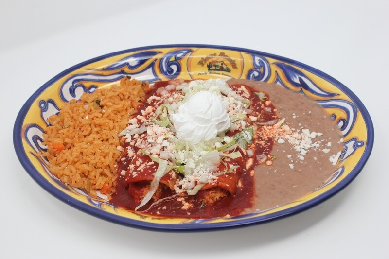ENCHILADAS ROJAS
