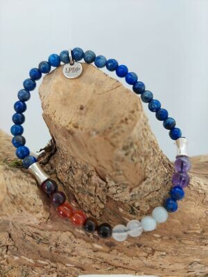 Lapis Lazuli Bracelet 7 chakras