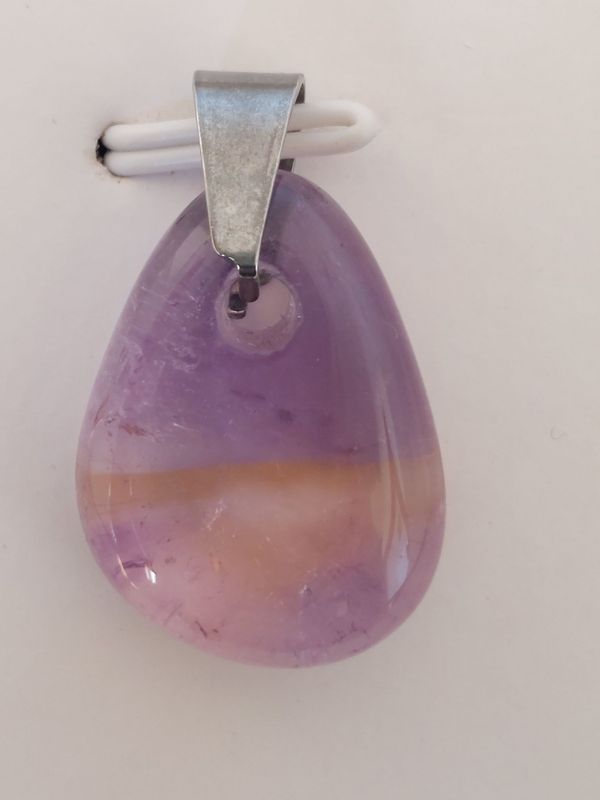 AMETRINE pendentif goutte