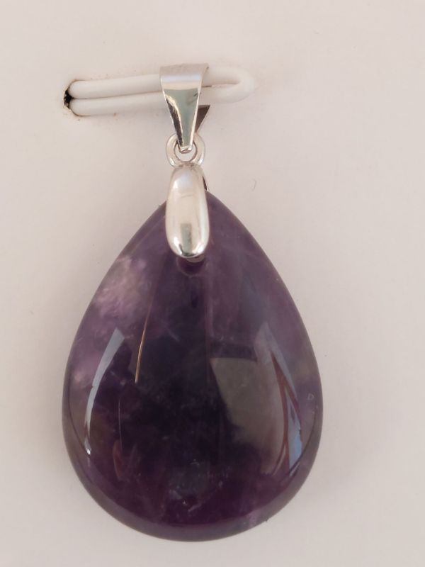 AMETHYSTE pendentif goutte