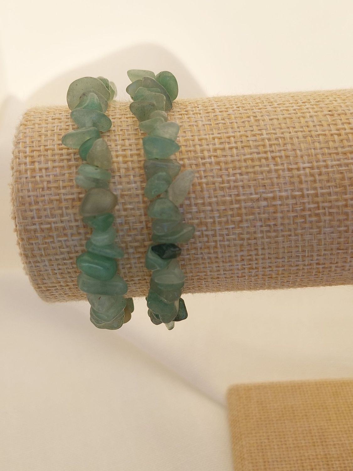 AVENTURINE VERTE bracelet baroque