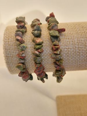 UNAKITE bracelet baroque