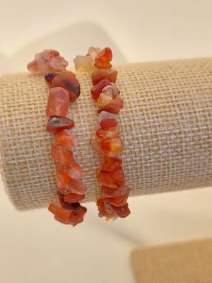 CORNALINE bracelet baroque