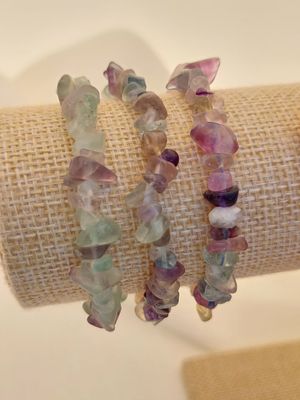 FLUORITE bracelet baroque