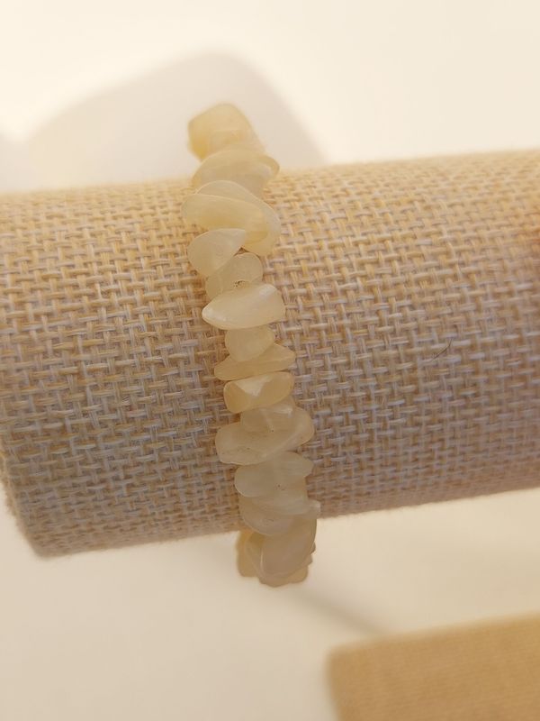 CALCITE ORANGE bracelet baroque