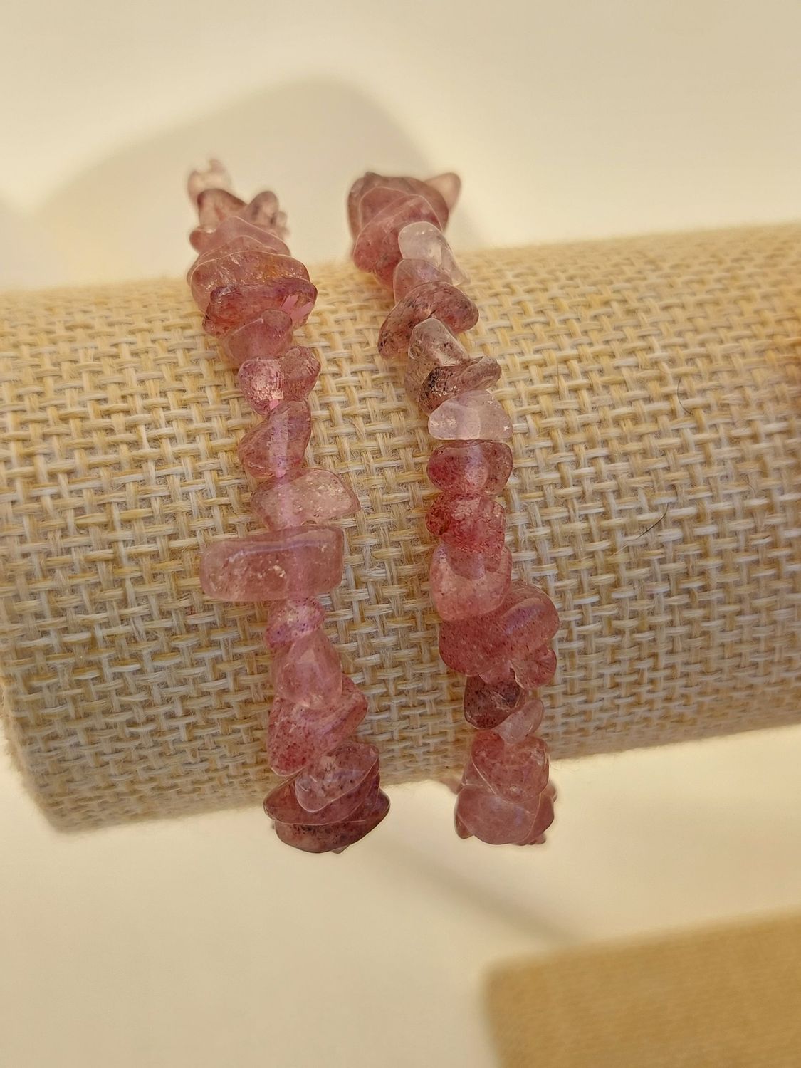 QUARTZ FRAISE bracelet baroque
