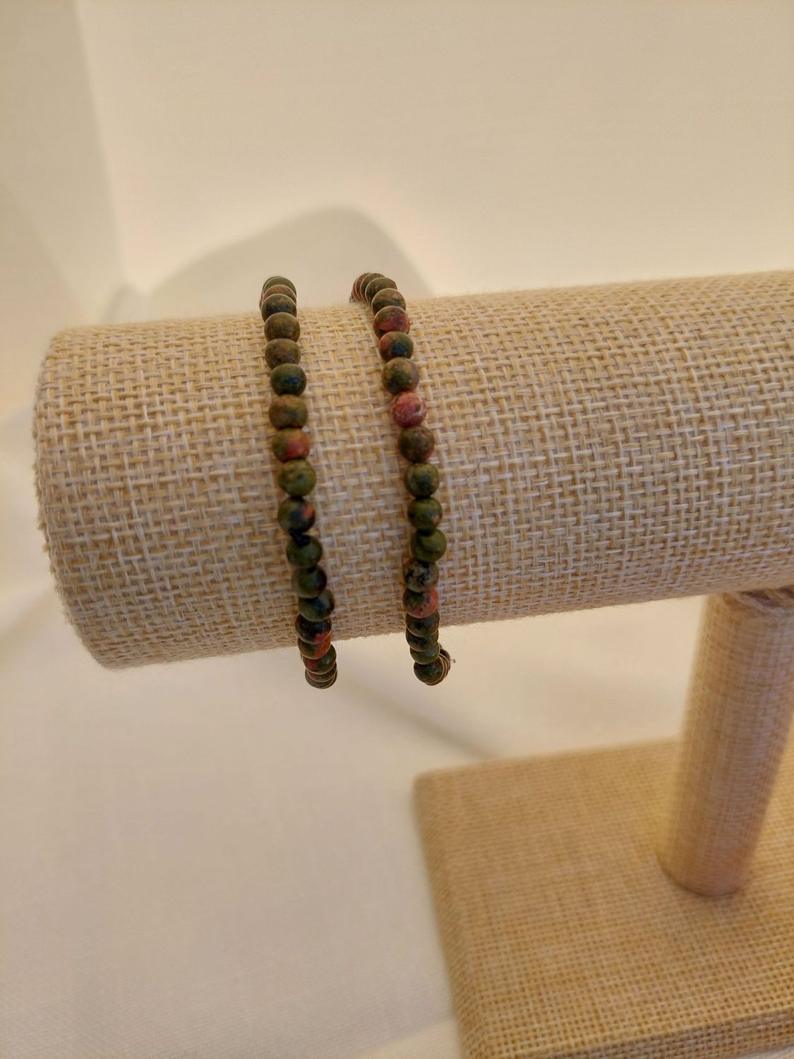 UNAKITE bracelet 4 mm