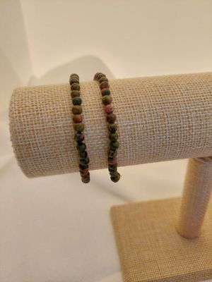 UNAKITE bracelet 4 mm