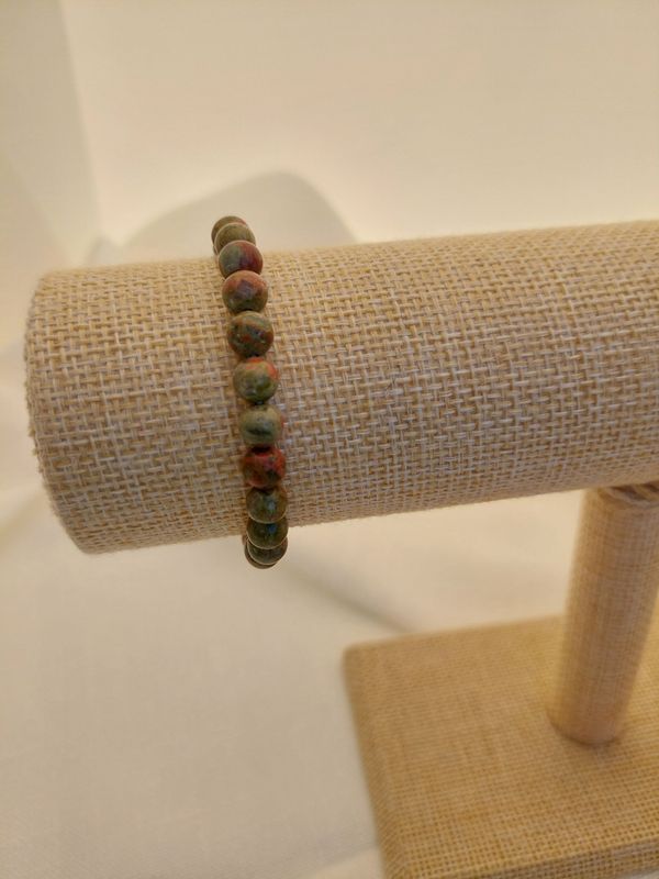 UNAKITE bracelet 6.5 mm