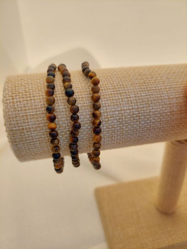 OEIL DE TIGRE bracelet 4 mm