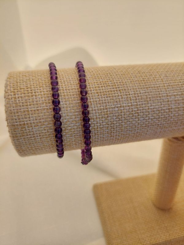 AMETHYSTE bracelet 3.5 mm