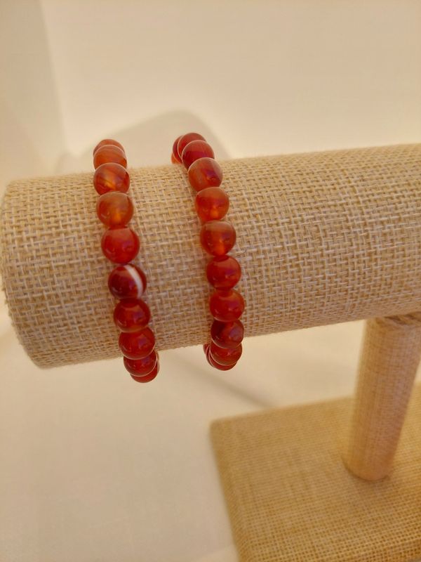 CORNALINE bracelet 8 mm
