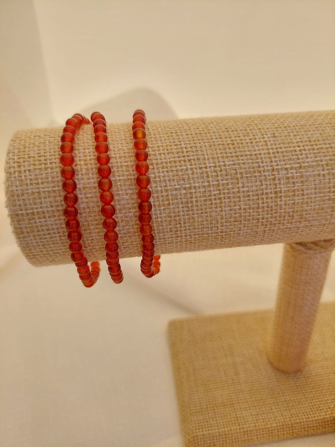 CORNALINE bracelet 4 mm