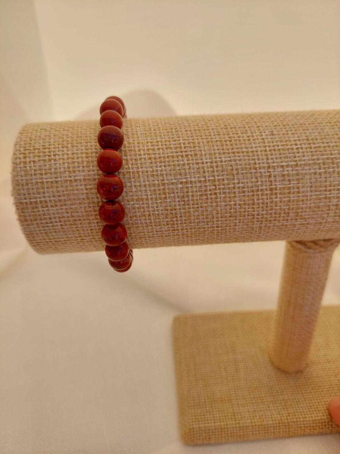 JASPE ROUGE bracelet 8 mm