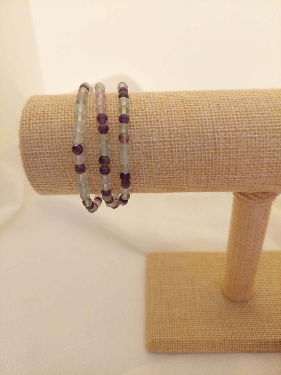 FLUORITE bracelet 4.5 mm