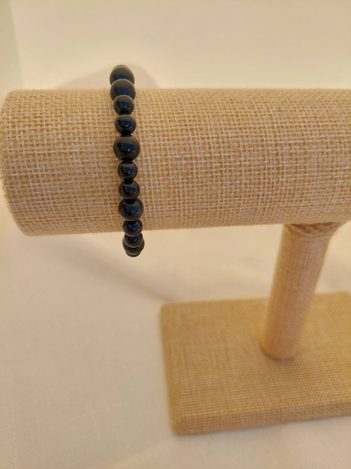 OBSIDIENNE OEIL CELESTE bracelet 6-8 mm