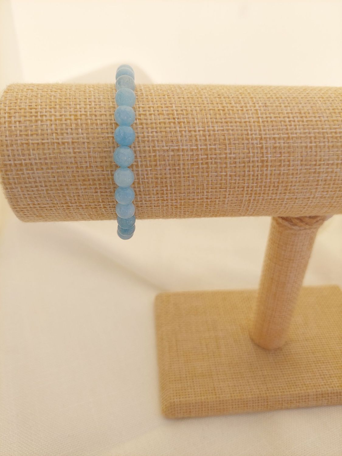 CALCITE BLEUE bracelet 6 mm
