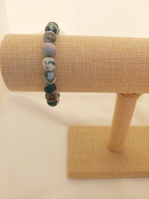 AGATE MOUSSE bracelet 10 mm