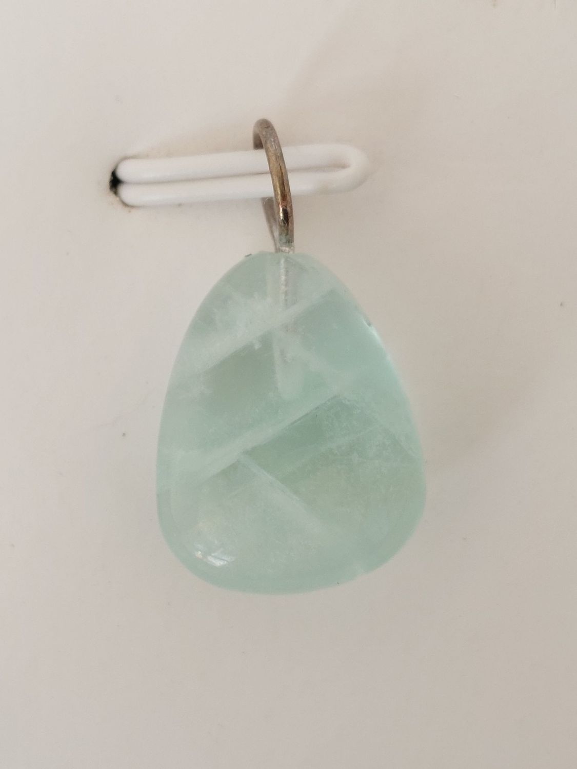 FLUORITE VERTE pendentif